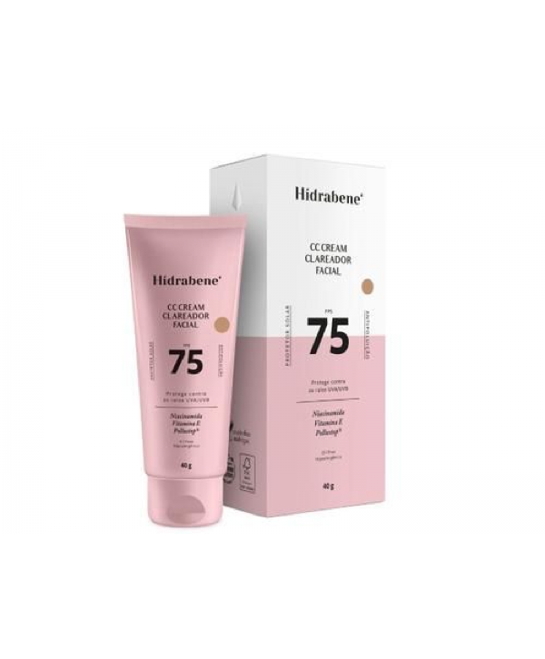 HIDRABENE CC CREAM FACIAL FPS 75 - 40 G
