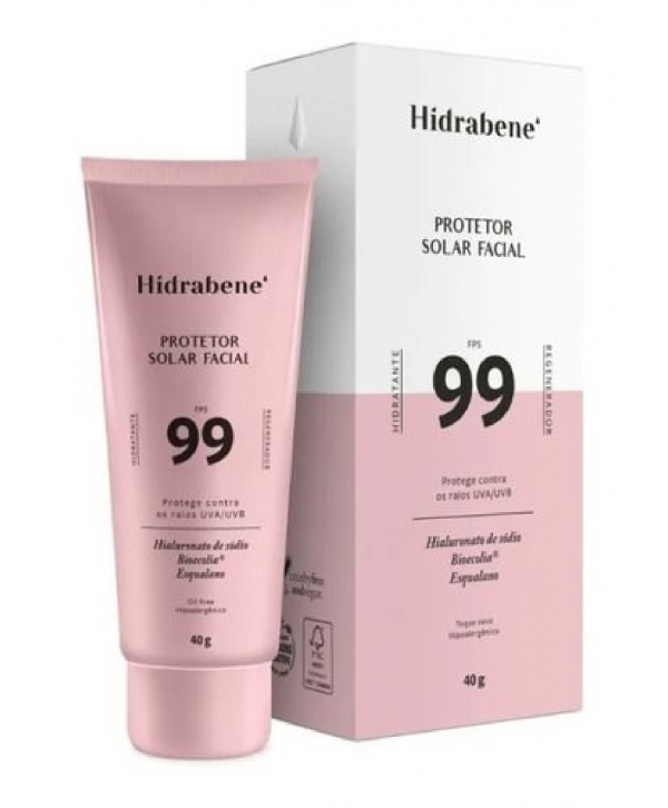 PROTETOR SOLAR FACIAL FPS 99 HIDRABENE
