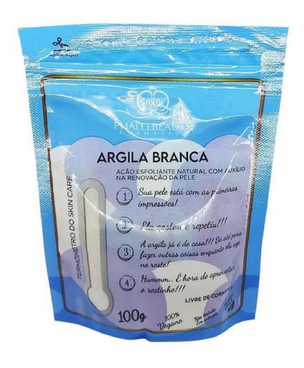 ARGILA BRANCA PHALLEBEAUTY 100G